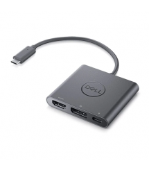 Перехідник USB-C до HDMI/DisplayPort with Power Delivery Dell (470-AEGY)