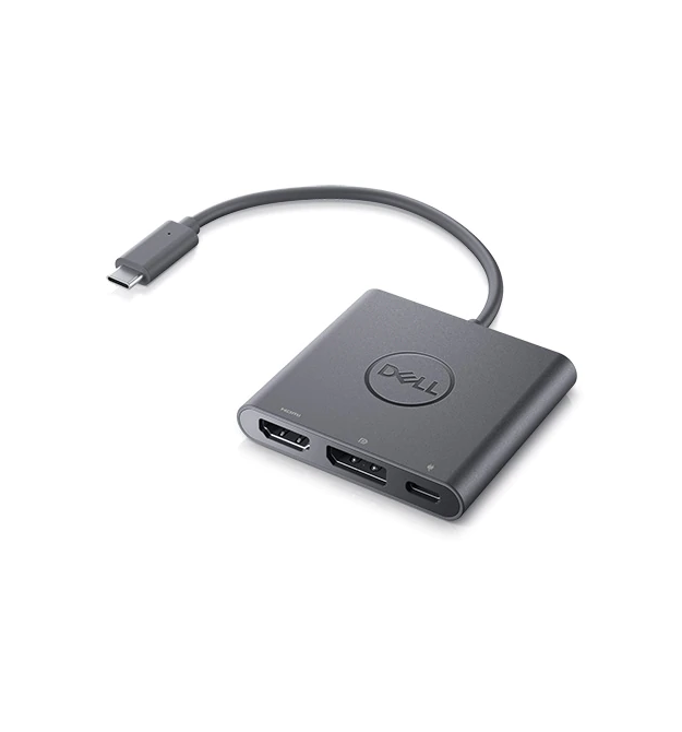 Перехідник USB-C до HDMI/DisplayPort with Power Delivery Dell (470-AEGY)