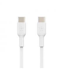 Кабель Belkin Type-C – Type-C, PVC, 1m, White (CAB003BT1MWH)