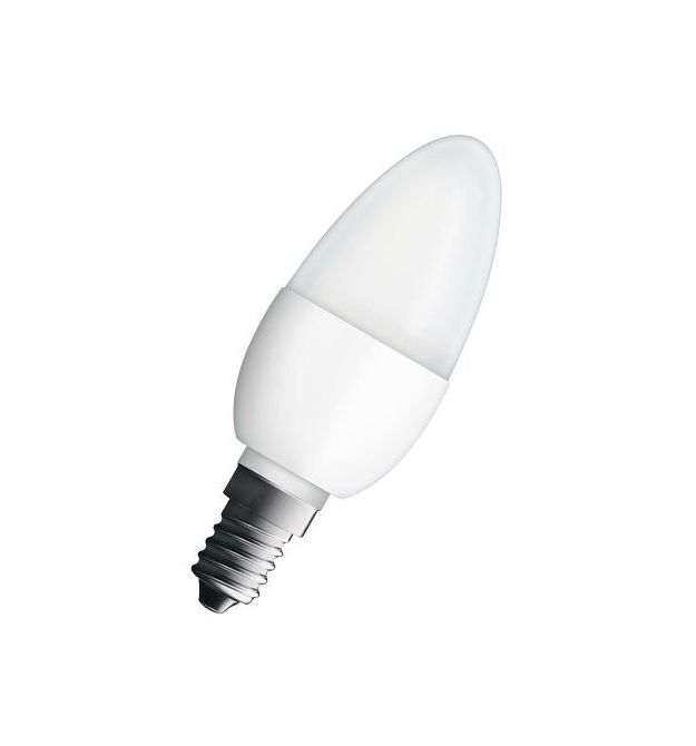Світлодіодна лампа OSRAM LED B40 свічка 5W 470Lm 2700K E14 (4052899326453)