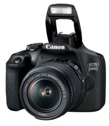 Зеркальный фотоаппарат Canon EOS 2000D kit (18-55mm) IS II (2728C008)