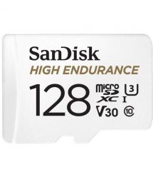 Карта памяти SanDisk High Endurance microSDXC 128GB Class 10 U3 V30 (SDSQQNR-128G-GN6IA)