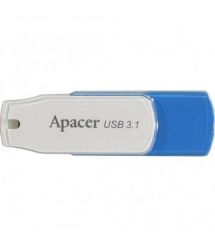 Флеш память USB Apacer AH357 64GB USB 3.1 Blue/White (AP64GAH357U-1)