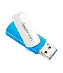 Флеш память USB Apacer AH357 64GB USB 3.1 Blue/White (AP64GAH357U-1)