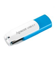 Флеш память USB Apacer AH357 64GB USB 3.1 Blue/White (AP64GAH357U-1)