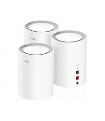 Маршрутизатор WiFi Mesh-система WiFi 6 2.5G Cudy M3000 V2.0 White (3-Pack) 3 штуки дводіапазонні