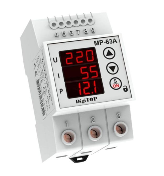 Реле напряжения DigiTop MP-63A