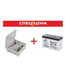 Бесперебойное питание (ББП 5А + АКБ 9Ач) SEVEN KA-7859r