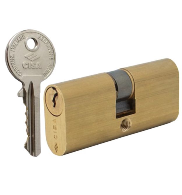 Цилиндр овальный для электромех. замков CISA Oval 08210