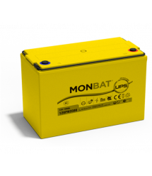 Акумуляторна батарея MONBAT TOP TERMINAL 12UPM3500 AGM 12V - 100 Ah, 340x173x220 мм, 35.5 кг