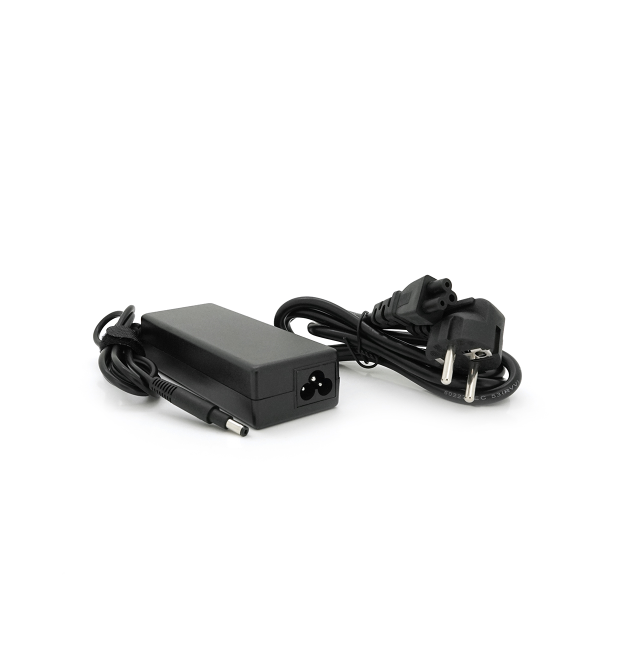 Блок живлення MERLION для ноутбука HP 19.5V 4.62A (90 Вт) штекер 4.8*1.7мм, довжина 0,9м + кабель живлення