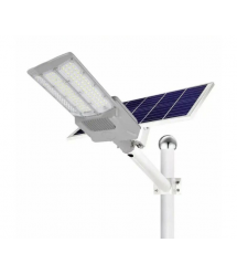 Вуличний ліхтар Vargo HYBRID Solar із сонячною батареєю+220V на стовп 3VPP, 1 режим, 200W, ip65, вбудований акумулятор 15000mah,
