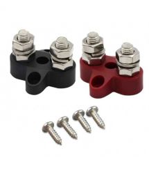 Двойной набор клемм M8 Victron Energy Dual Terminal Stud M8-linked set (1 red/1 black)