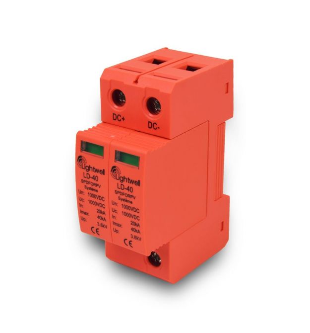 Устройство защиты от перепадов напряжения Lightwell LD-40 2P 1000V