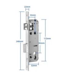 Врезная часть SEVEN LOCK 3585