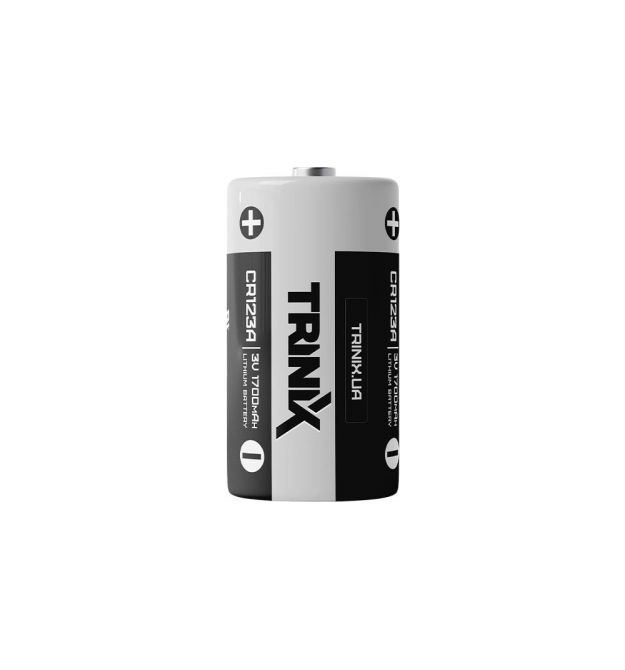 Батарея CR123A Trinix 3V LiMnO2 1700 mAh