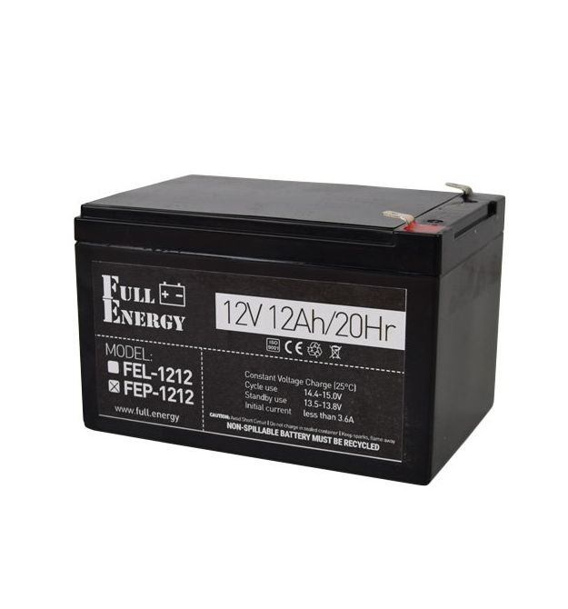 Акумулятор свинцево-кислотний для ДБЖ Full Energy FEP-1212