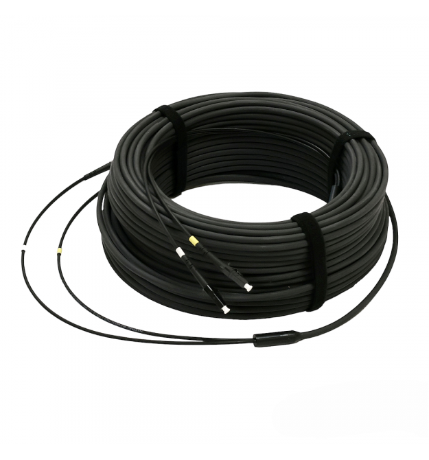 Патчкорд LC-UPC-LC-UPC ММ 5мм, 3мм armored branch, внешнее исполнение 50м, Duplex