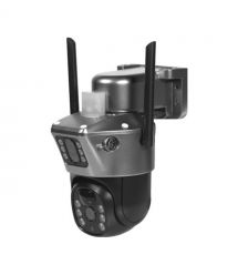 IP PTZ-видеокамера автономна с 4G и солнечной панелью Light Vision 2Mp+2Mp VLC-9192IG-2C (