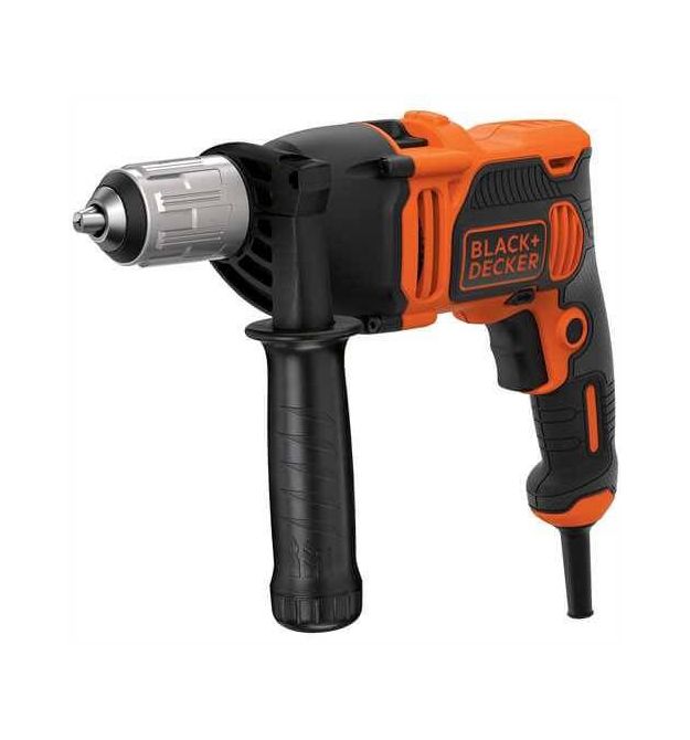 Дриль мережевий ударний BLACK+DECKER BEH850K