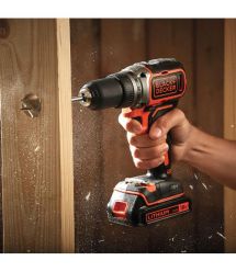 Дрель-шуруповерт аккумуляторная бесщёточная BLACK+DECKER BL186N