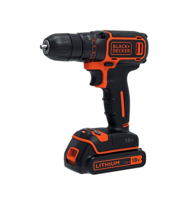 Дриль-шурупокрут акумуляторний BLACK+DECKER BDCD