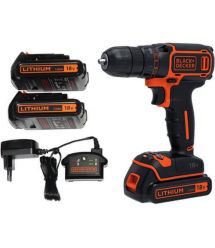 Дриль-шурупокрут акумуляторний BLACK+DECKER BDCD