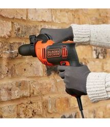 Дрель сетевая ударная BLACK+DECKER BEH550K