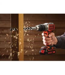 Дрель-шуруповерт ударная бесщеточная аккумуляторная BLACK+DECKER BL188N