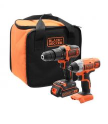 Набор из двух инструментов BLACK+DECKER BCK21S1S