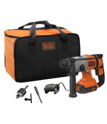 Перфоратор акумуляторний BLACK+DECKER BCD900D1S