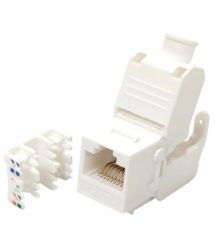 Модуль соединительный без инструментов LW KeyStone RJ45 UTP Slim