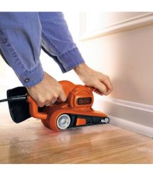 Шліфмашина стрічкова мережева BLACK+DECKER KA86