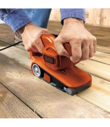 Шліфмашина стрічкова мережева BLACK+DECKER KA86