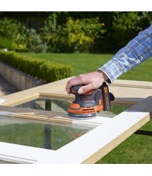 Шлифмашина эксцентриковая аккумуляторная BLACK+DECKER BDCROS18N