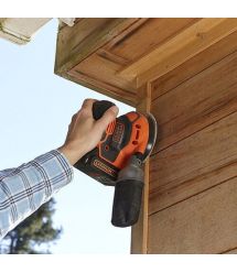 Шлифмашина эксцентриковая аккумуляторная BLACK+DECKER BDCROS18N