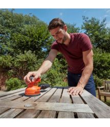 Шліфмашина ексцентрикова мережева BLACK+DECKER BEW210