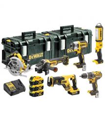 Набір з шести інструментів безщіткових DeWALT DCK623P3