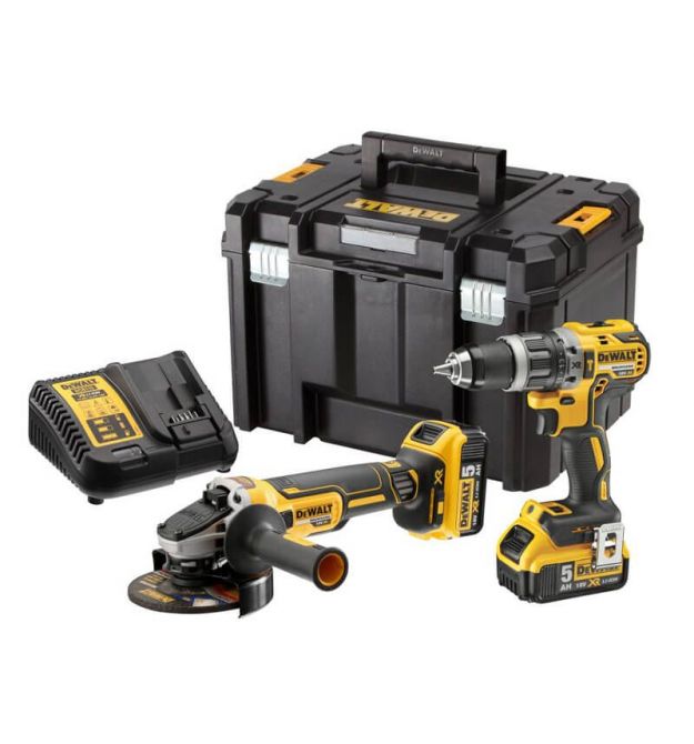 Набор из двух инструментов бесщеточных DeWALT DCK2080P2T