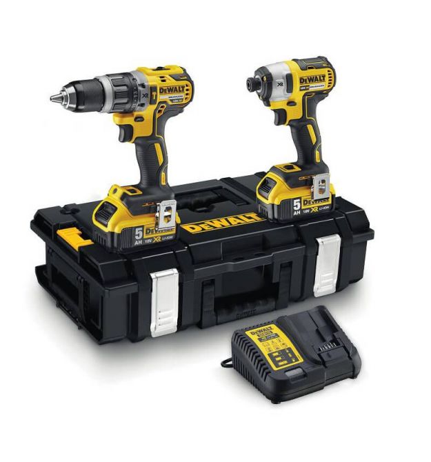 Набір з двох інструментів безщіткових DeWALT DCK266P2