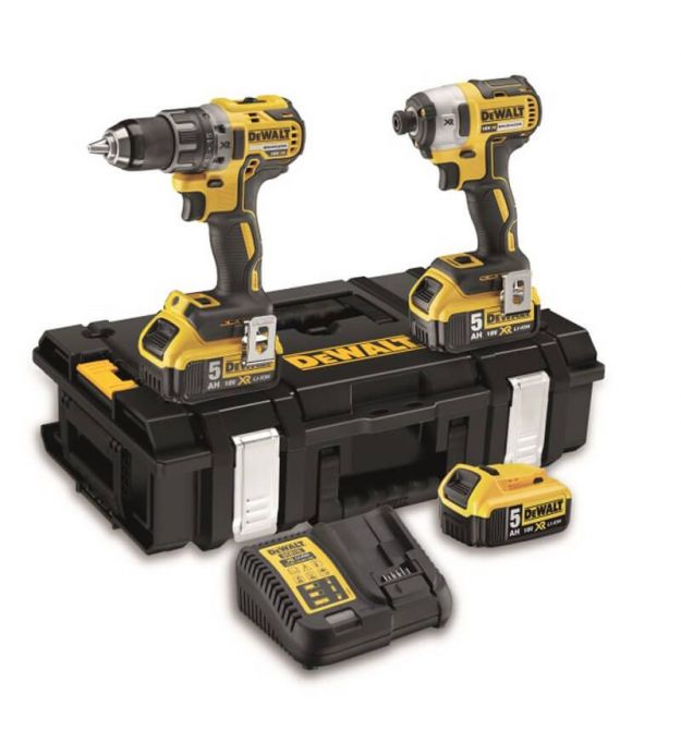 Набор из двух инструментов бесщеточных DeWALT DCK266P3