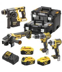 Набір з чотирьох інструментів безщіткових DeWALT DCK422P3T