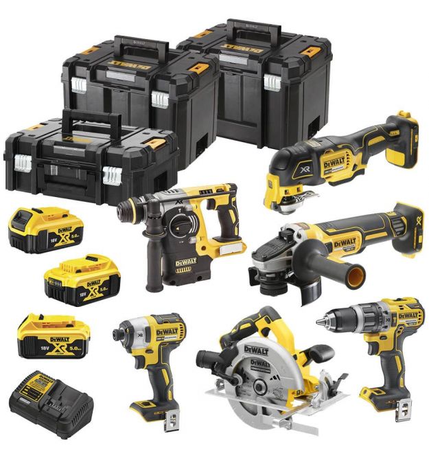 Набор из шести инструментов бесщеточных DeWALT DCK685P3T