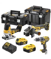 Набір з трьох інструментів безщіткових DeWALT DCK329P2T