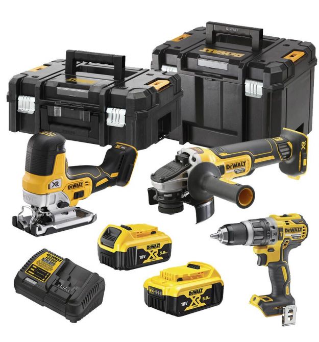 Набор из трёх инструментов бесщёточных DeWALT DCK329P2T