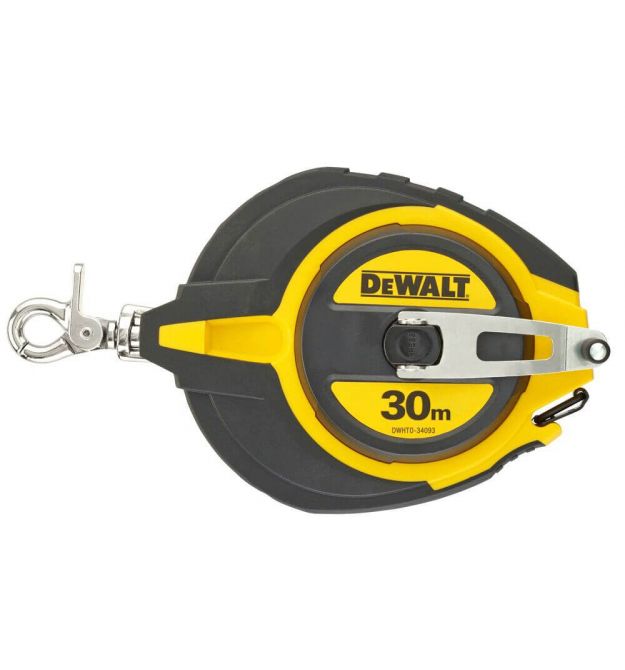 Рулетка измерительная Steel, 30 м х 10 мм DeWALT DWHT0-34093