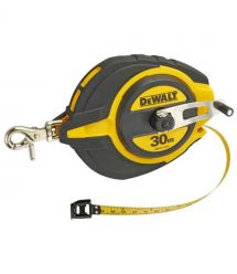 Рулетка вимірювальна Steel, 30 м х 10 мм DeWALT DWHT0-34093