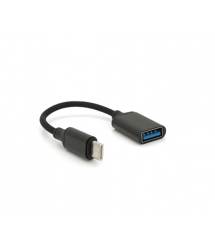 Перехідник KIN KY-242 USB2.0(AF) OTG - Type-C(M), 0.15m, Black, Box