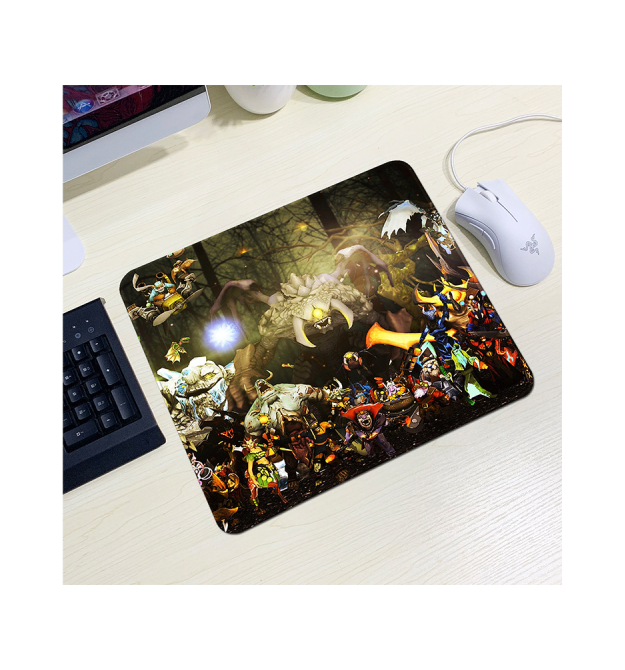 Килимок 240*220 тканинний DOTA2 Attack of the Titans, товщина 2 мм, OEM