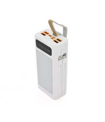 Powerbank ACL PW-85 30000mAh, LIGHTER, Type-C + Lighting, WHITE, Box
